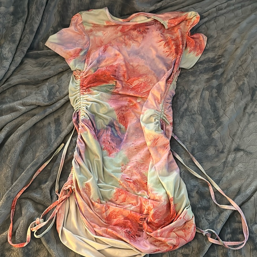 Tie-dye dress